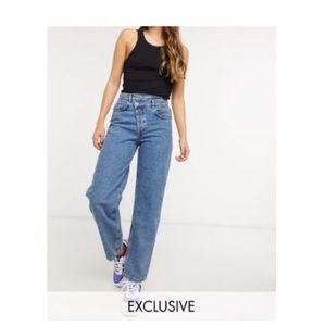 ASOS Collusion Asymmetrical jeans